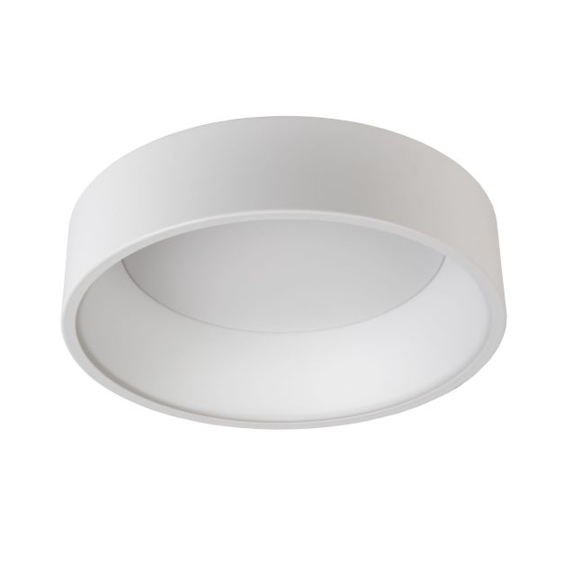 Lucide Talowe Led - plafonnier - Ø 45 x 13 cm - 30W LED dimmable incl - blanc