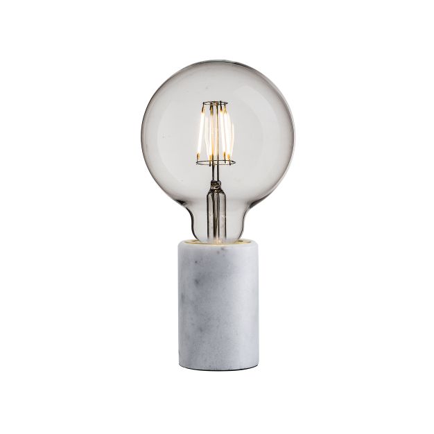 Nordlux Siv - lampe à poser - Ø 6 x 10,3 cm - blanc