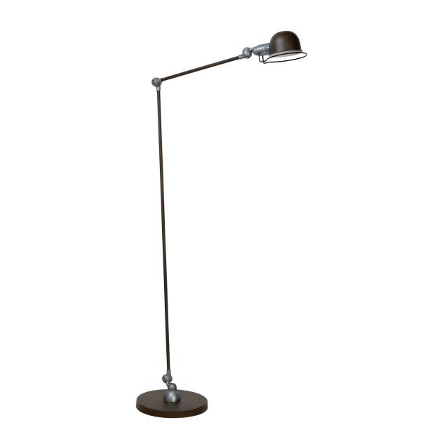 Lucide Honore - lampadaire - 130 cm - brun rouille