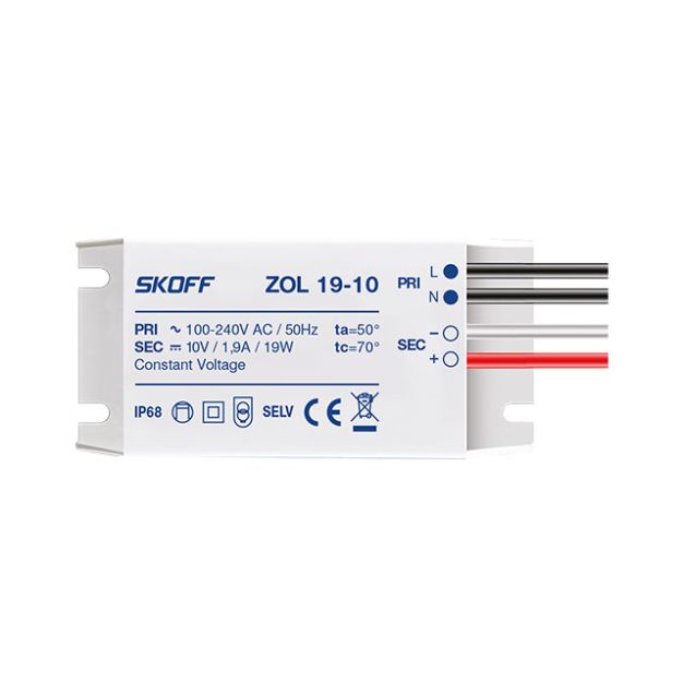 Driver LED Skoff - 10Vdc/230V - 19W