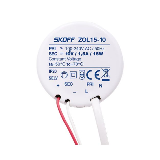 Driver LED Skoff - 10Vdc/230V - 15W