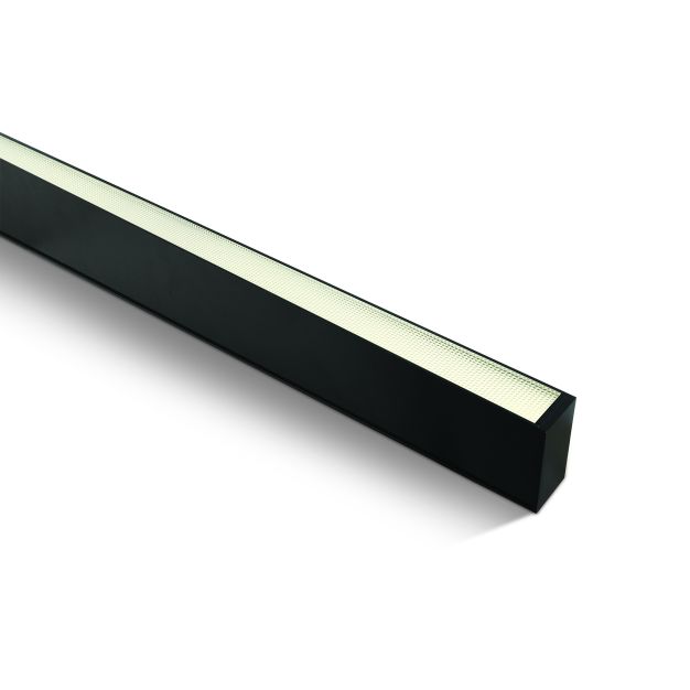 ONE Light LED Linear Profiles Medium - 7 x 3.5 cm - 150 cm de longueur - 50W LED incl - noir - blanc couleur de lumière