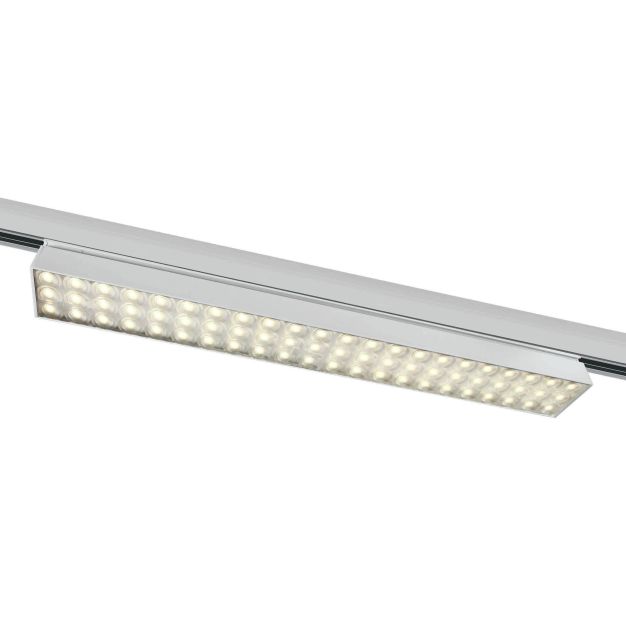 ONE Light High Power Linear - rail lumineux - système de rail triphasé - 58 x 4 x 6,4 cm - 30W LED incl. - blanc - couleur de lumière blanche