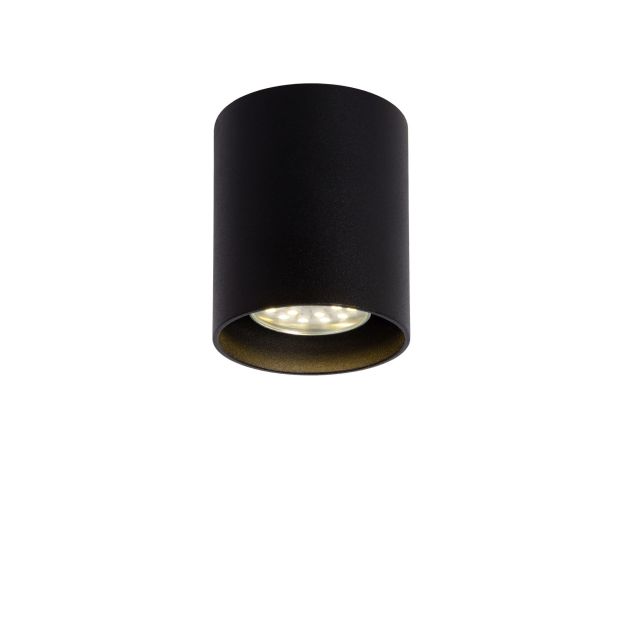 Lucide Bodi round - spot en saillie - Ø 8 x 9,5 cm - noir