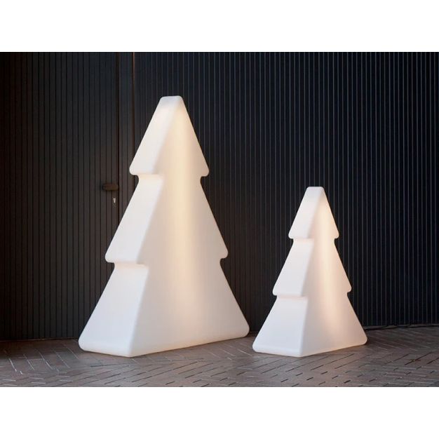 New Garden Pinus - lampadaire - 118 x 160 x 45 cm - 22W LED incl - 6500K - blanc