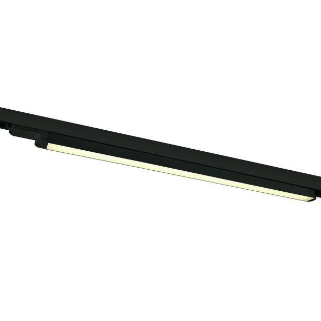 ONE Light LED Linear Track Light - Système de rail triphasé - 121 x 3 x 3 cm - 25W LED incl. - noir - couleur de lumière blanche