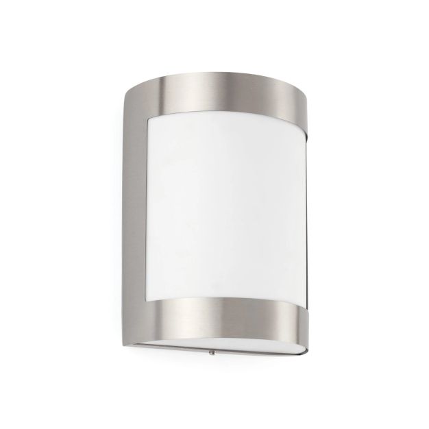 Faro Cela - applique murale - 16 x 8,5 x 22 cm - IP54 - inox satiné