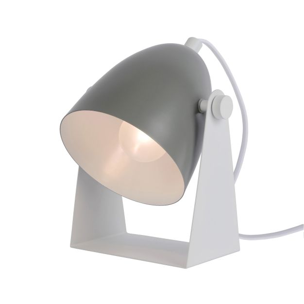 Lucide Chago - lampe à poser - 19 cm - gris