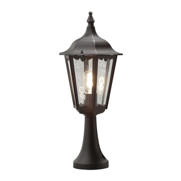 Konstsmide Firenze - lampe socle - Ø 23,5 x 55 cm - IP43 - noir