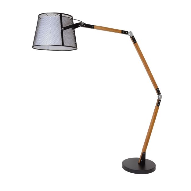 Lucide Aldgate II - lampadaire - 195 cm - noir