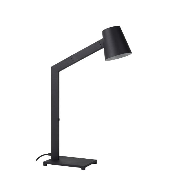 Lucide Mizuko - lampe de bureau - 13 x 22 x 67 cm - noir