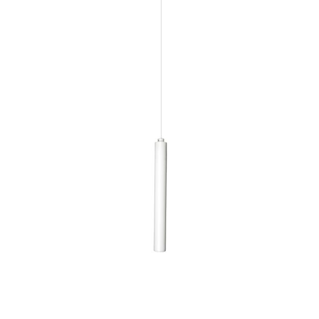 VK Lighting Rados - lampe suspendue - Ø 2,5 x 185 cm - 7W LED incl - blanc