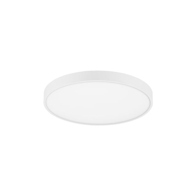 Nova Luce Perfect Profile - plafonnier - Ø 60 x 10 cm - 40W LED dimmable incl. - blanc