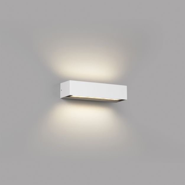 Faro Doro - applique murale - 22 x 7 x 4,8 cm - 13W LED incl. - IP65 - blanc mat