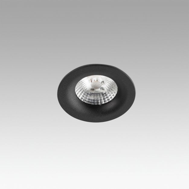 Faro Nais - spot à encastrer - Ø 70 mm, Ø 76 mm à encastrer - 7W LED incl. - noir mat