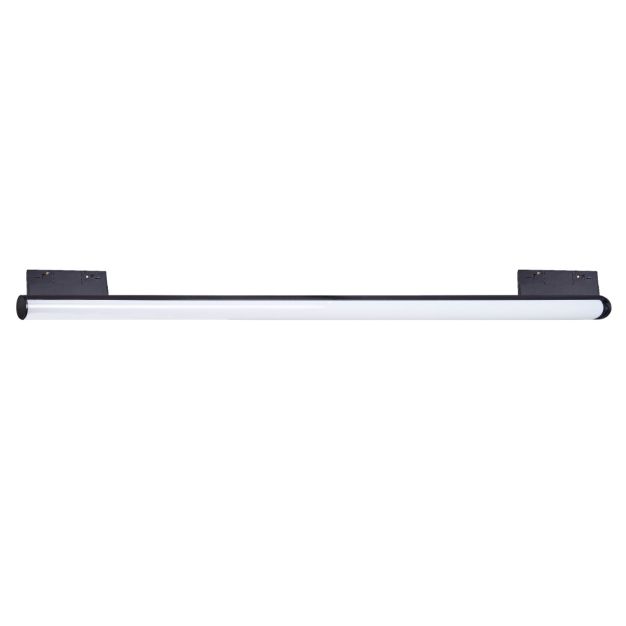 VK Lighting - système de rail magnétique - faisceau de rail - 120 x 3 x 8,3 cm - 17W LED dimmable incl - 1-10V dimmable - noir