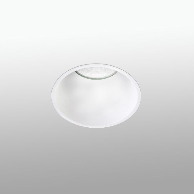 Faro Fox Trimless - spot encastré - Ø 33 mm, Ø 45 mm encastré - 3-5W LED dimmable incl. - blanc mat