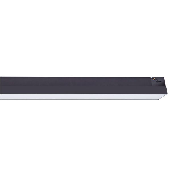 VK Lighting - système de rail magnétique - barre lumineuse - 90 x 2 x 5,3 cm - 25W Led incl - 1-10V dimmable - noir