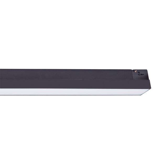 VK Lighting - système de rail magnétique - barre lumineuse - 60 x 2 x 5,3 cm - 15W Led dimmable incl - 1-10V dimmable - noir