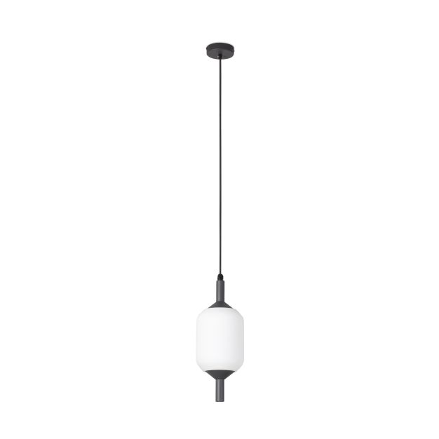 Faro Saigon - lampe suspendue cône cap - Ø 17 x 22 cm - IP65 - blanc mat