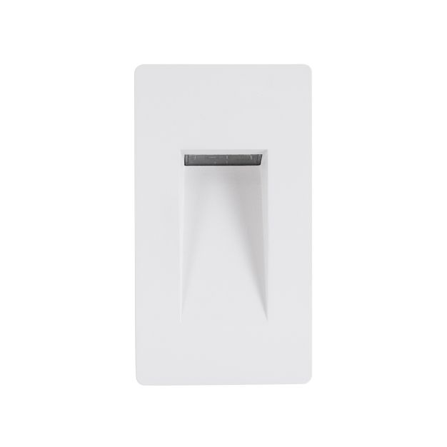 Nova Luce Cove - applique d'extérieur - 7,7 x 3,8 x 14 cm - 1,5W LED incl. - IP54 - blanc mat