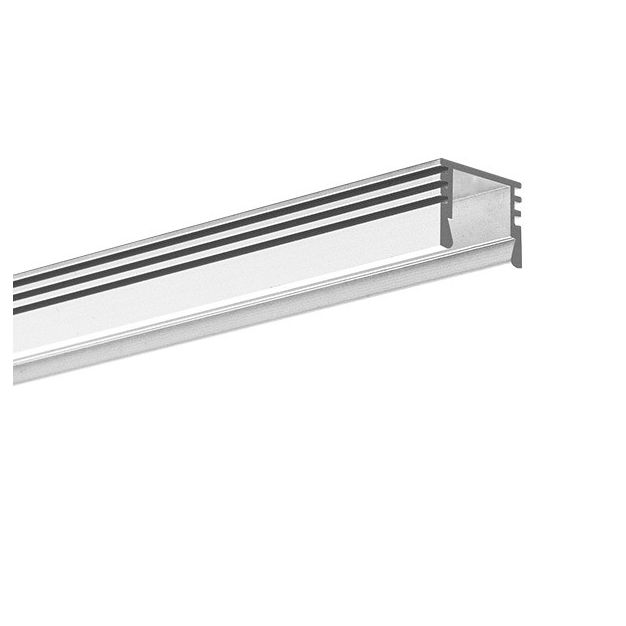 KLUS PDS-4-ALU - Profilé LED - 1,3 x 1 cm - longueur 200cm - blanc