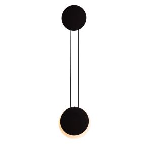 Maxlight Sunset - applique murale en saillie - 20 x 5 x 100 cm - 6W LED inclus - noir