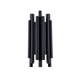 Maxlight Organic - applique murale - 19 x 10 x 43 cm - 8 x 1W LED dimmable inclus - noir
