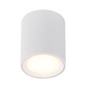 Energetic Oberon - spot de plafond - Ø 10 x 12 cm - 8,5W LED incl - interrupteur intelligent dimmable - blanc