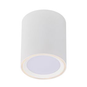 Energetic Oberon - spot de plafond - Ø 10 x 12 cm - 8,5W LED incl - interrupteur intelligent dimmable - blanc