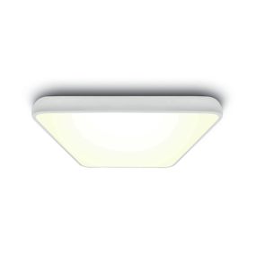 ONE Light LED Slim Line Plafo - plafonnier - 64 x 64 x 9 cm - 62W LED incl. - blanc