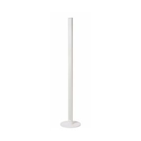 Artdelight Frankfurt - lampadaire - interrupteur tactile à 3 positions - 154 cm - 20W LED incl - blanc