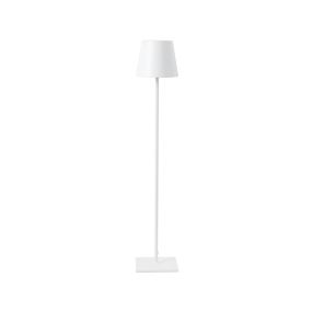 Faro TOC - lampadaire - Ø 28 x 150 cm - 5W LED incl - IP54 - blanc mat