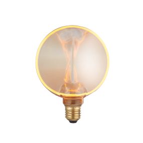 Searchlight Ampoule à filament LED - 13 x 8 x 17,1 cm - E27 - 4W dimmable - 1800K - ambre