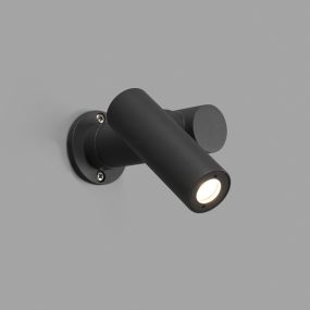 Faro Spy-1 - spot en saillie 1L - Ø 4 x 14,5 cm - 6W LED incl. - IP65 - gris foncé