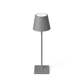 Faro TOC - lampes portables - Ø 11 x 38 cm - 2W dimmable LED incl - IP54 - gris