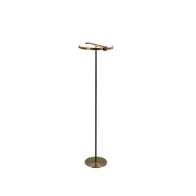 Searchlight Aerial - lampadaire - 38 x 129 cm - 3 niveaux de gradation - 23W LED incl - noir et or