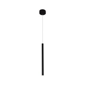Maxlight Organic - lampe suspendue - Ø 2,5 x 190 cm - 1W LED inclus - noir
