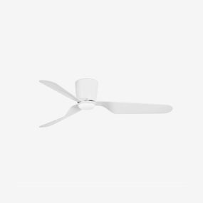 Faro Pemba - ventilateur de plafond avec lumière et télécommande - Ø 132 cm - 16W LED incl. - blanc