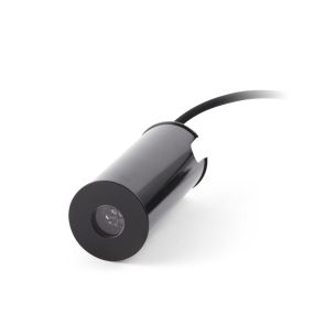 Faro Grund - spot rond pour l'extérieur - Ø 37 mm, Ø 32 mm à encastrer - 2W LED incl. - IP67 - noir - couleur de lumière blanc chaud (2700K)