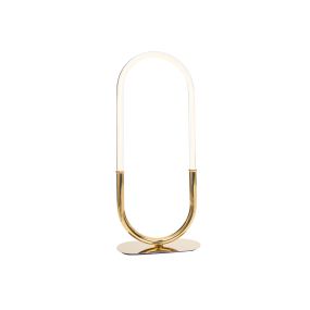 Maxlight Olivia - lampe de table - 35 x 15 x 82,5 cm - 15W LED incl. - or
