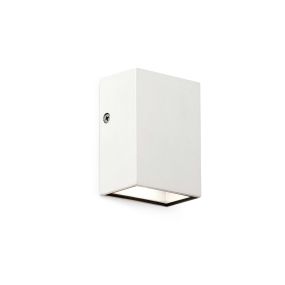 Faro Canon - applique murale - 6 x 4 x 8,5 cm - 4W LED incl. - IP44 - blanc givré