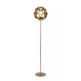 Lucide Hannelore - lampadaire - Ø 30 x 149,6 cm - or