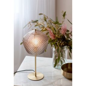 Nordlux Orbiform - lampe à poser - Ø 23 x 46,8 cm - laiton