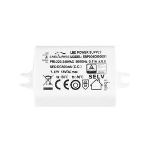 Nova Luce Driver - 6-12Vdc / 230Vac - 6W