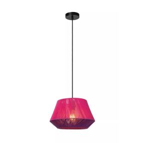 Lucide Jessica - lampe suspendue - Ø 30 x 154,5 cm - rose