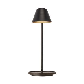 Design for the People Stay - lampes de table - Ø 20 x 47 cm - 14,5W LED dimmable incl. - noir