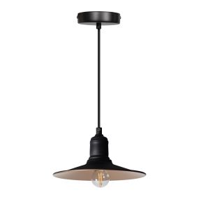 ETH Midnight IV - lampe suspendue - Ø 22,5 x 132 cm - noir et or