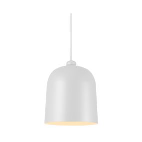 Design for the People Angle 27 - lampe suspendue - Ø 20,6 x 331,5 cm - blanc et gris