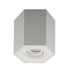 Zuma Line Polygon CL R - spot en saillie 1L - 12 x 12 cm - blanc